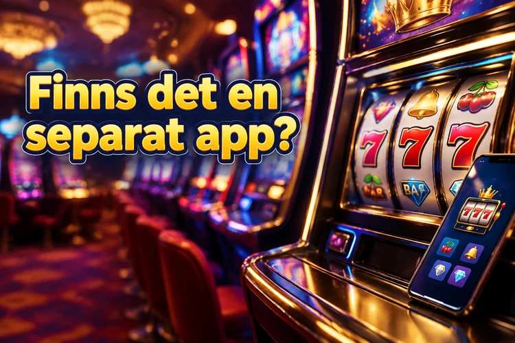 Finns det en separat app?