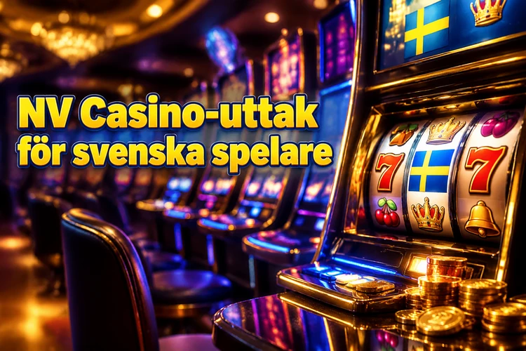 NV Casino-uttak för svenska spelare